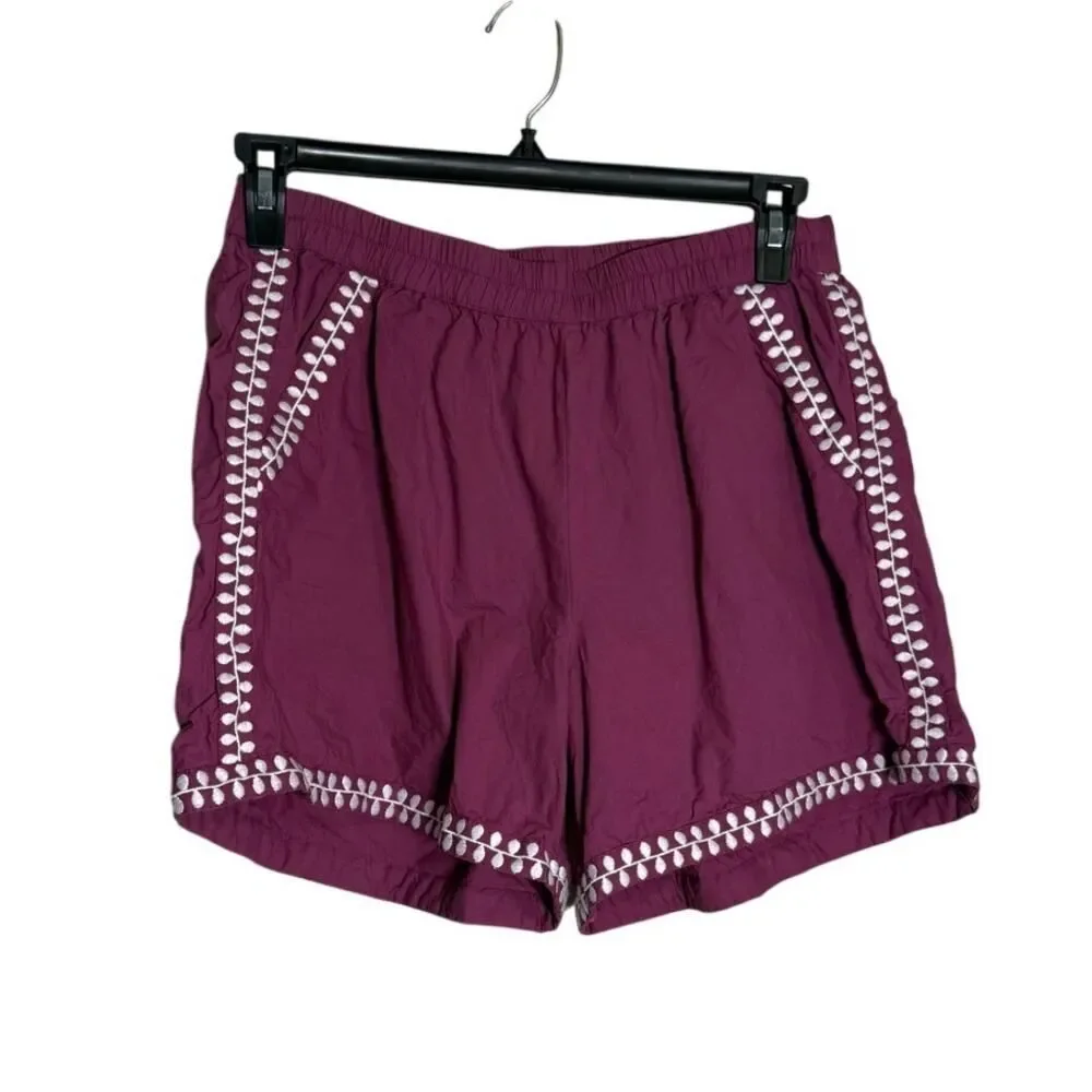 Julia Amory RARE Color Coatue Shorts in Purple Women's Sz. XL - Picture 5 of 8